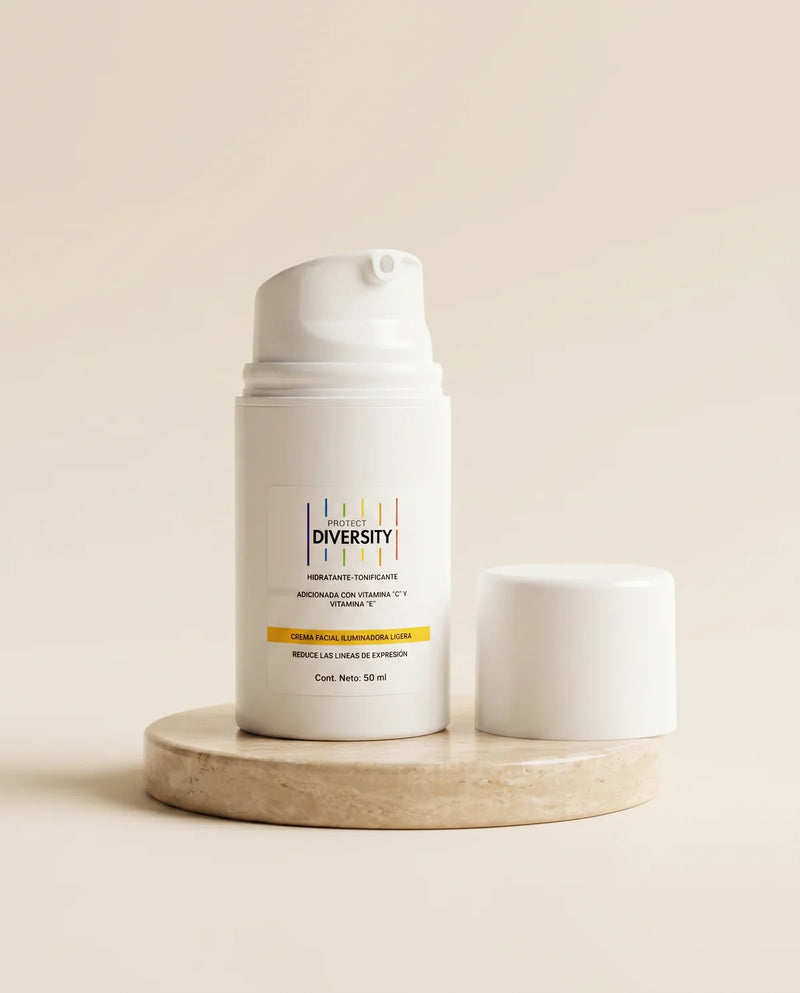 Crema Facial Hidratante Iluminadora
