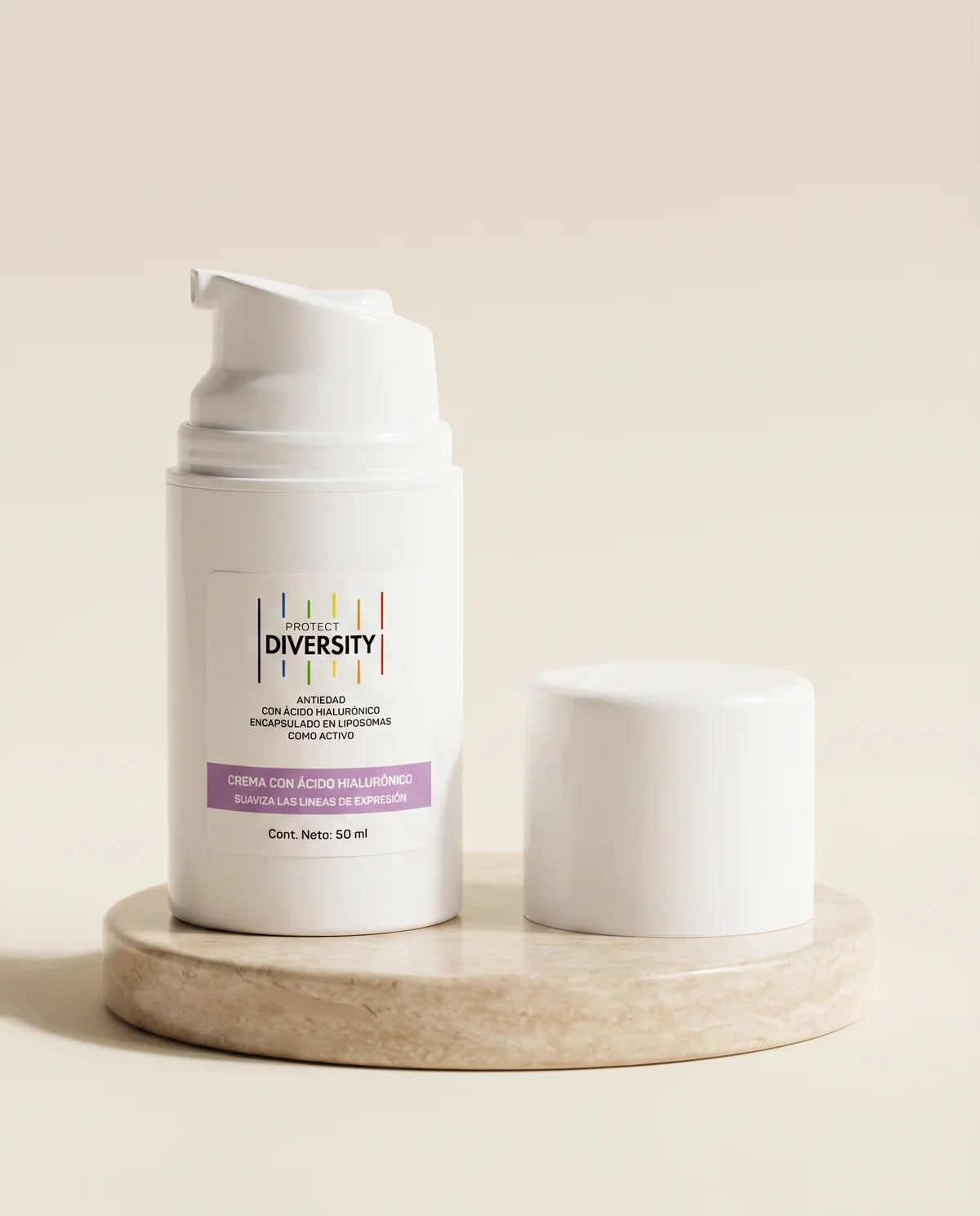 Crema Facial con Ácido Hialurónico
